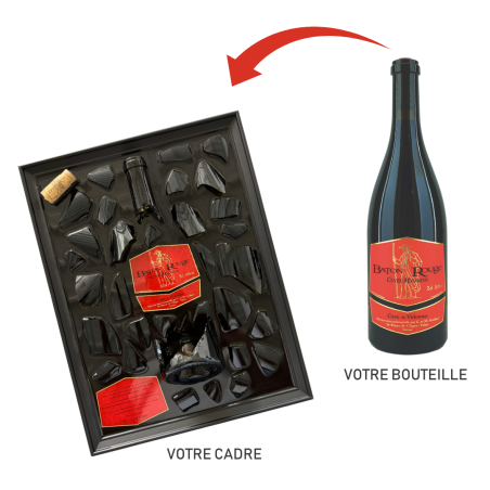 Votre bouteille en tableau