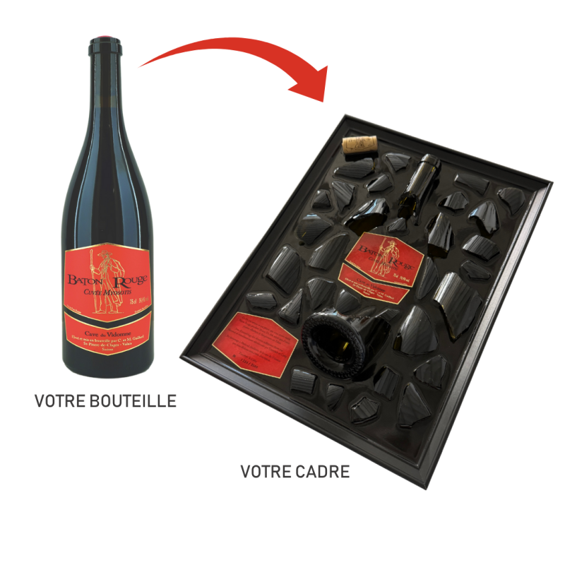 Votre bouteille en tableau