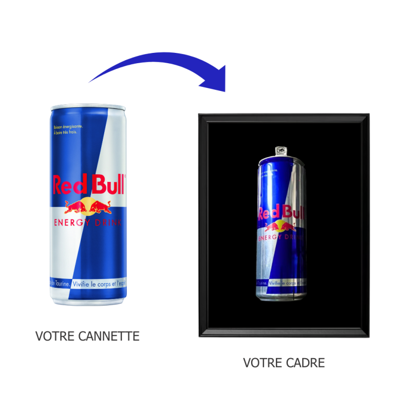 Votre cannette en tableau